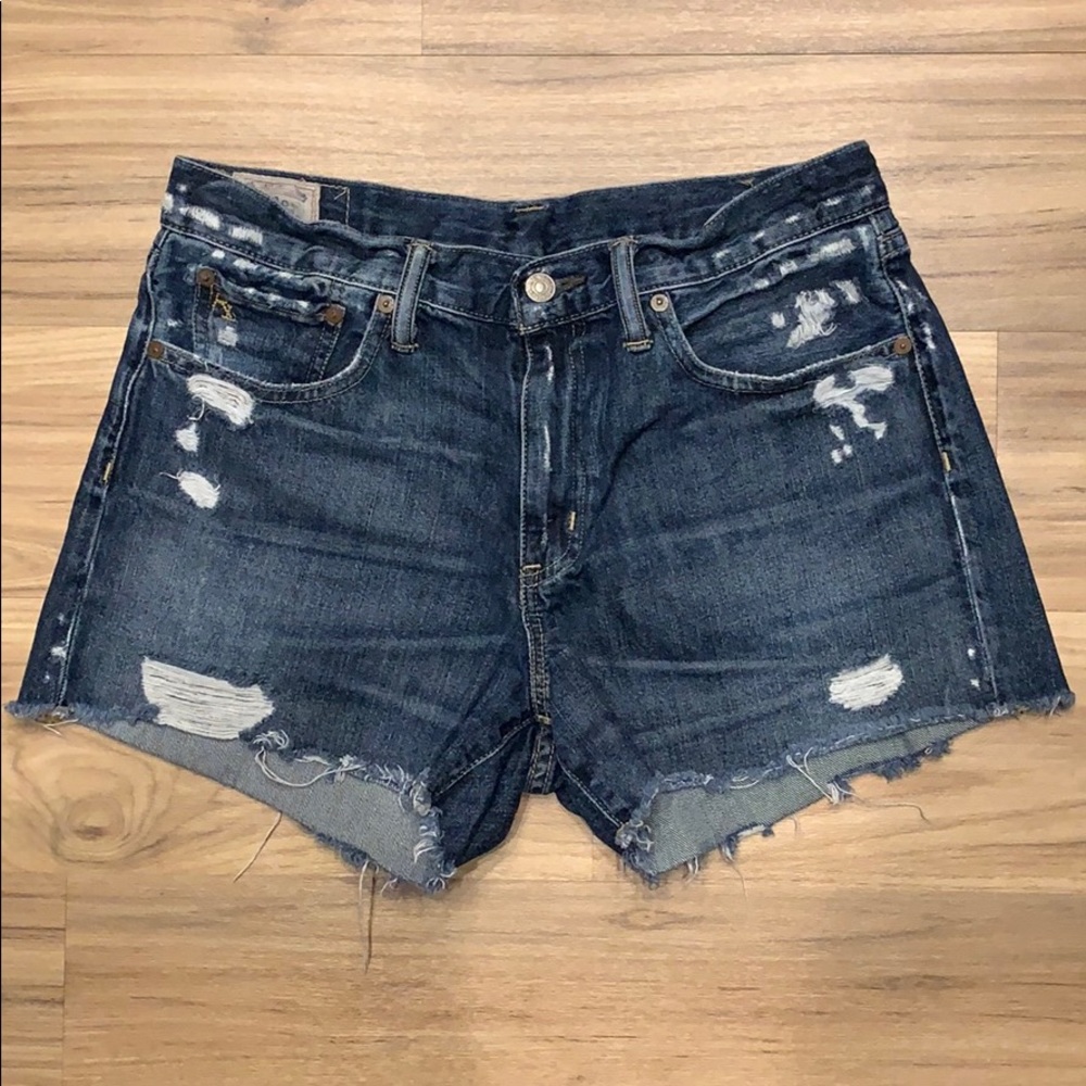 Ralph Lauren polo women’s crosby shorts distressed